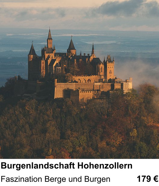 Bildstarker Fotoworkshop über Burgenlandschaft Hohenzollern: Faszination Berge und Burgen