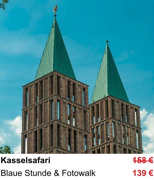 Kasselsafari als Kamera-Fotokurs