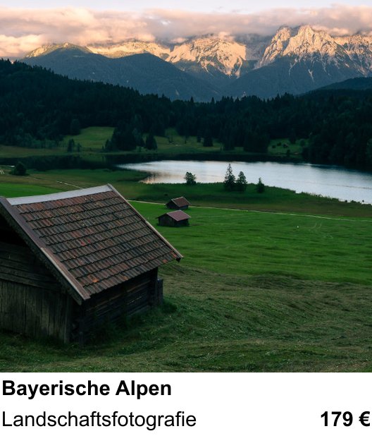 Bildstarker Fotoworkshop über Bayerische Alpen: Landschaftsfotografie