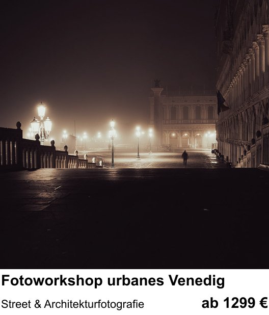 Bildstarker Fotoworkshop über Fotoworkshop urbanes Venedig: Street & Architekturfotografie